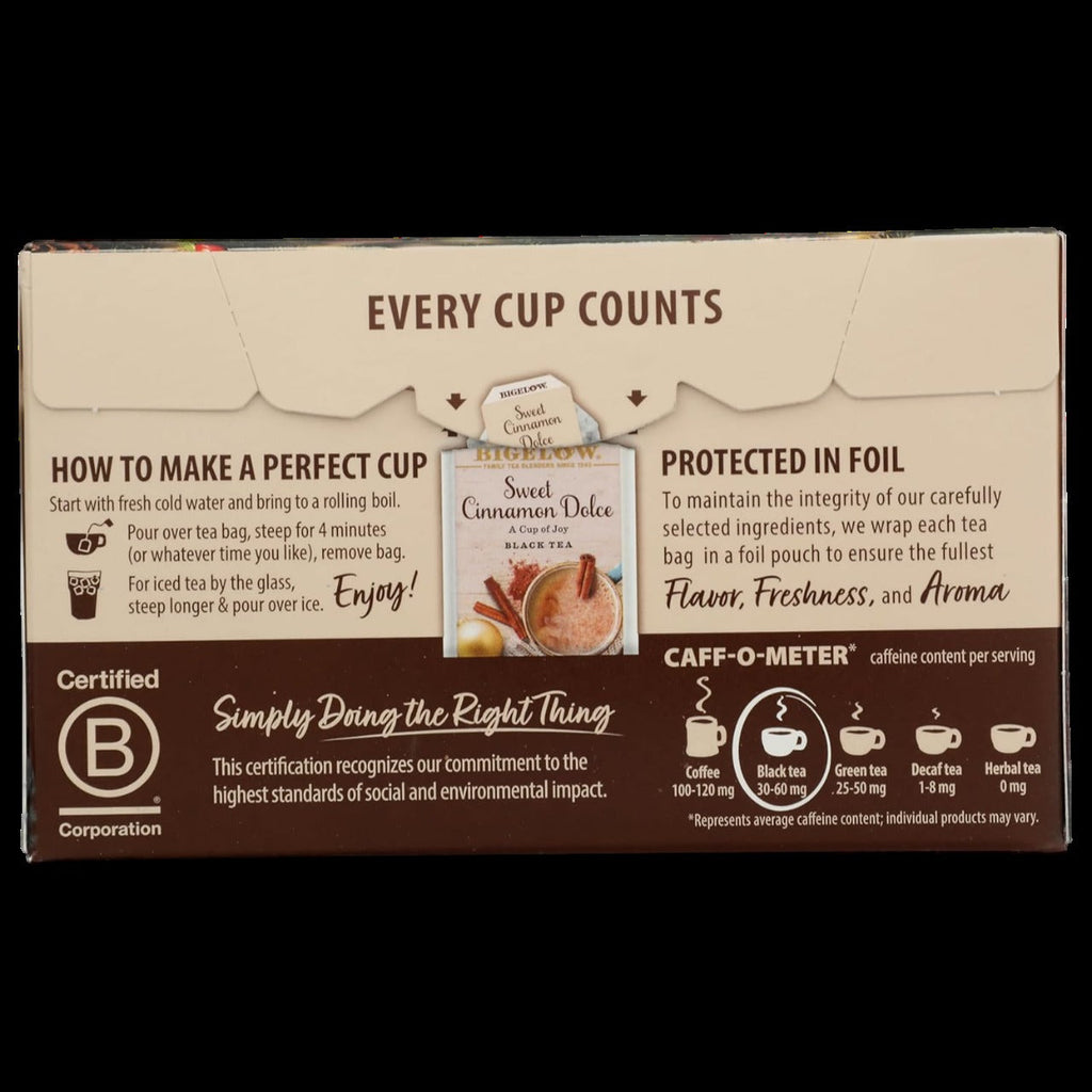 Sweet Cinnamon Dolce Black Tea (18 CT)