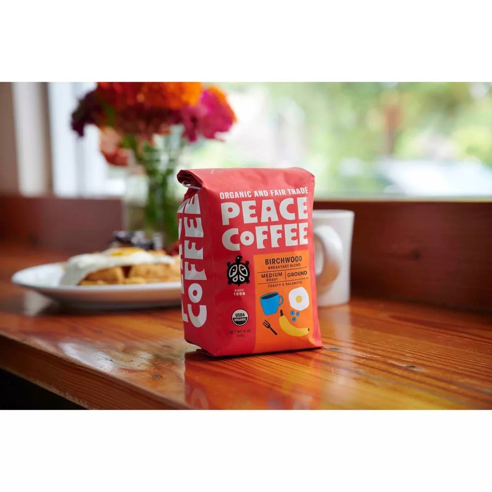 Organic Birchwood Breakfast Blend Medium Roast Ground Coffee