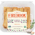Organic Garlic & Thyme Baked Crackers