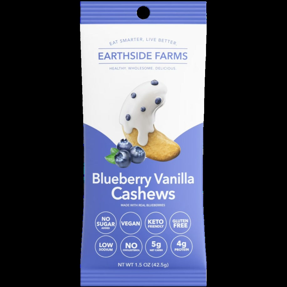 Blueberry Vanilla Cashews (10 Pack)
