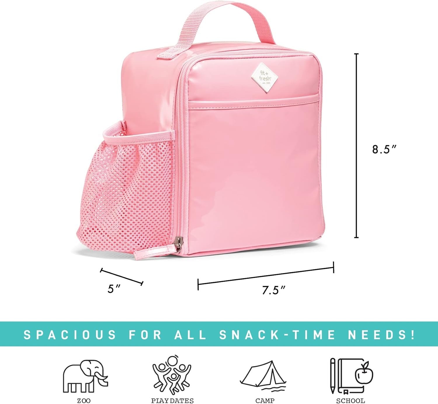 Blake DIY Insulated Lunch Bag - Pink