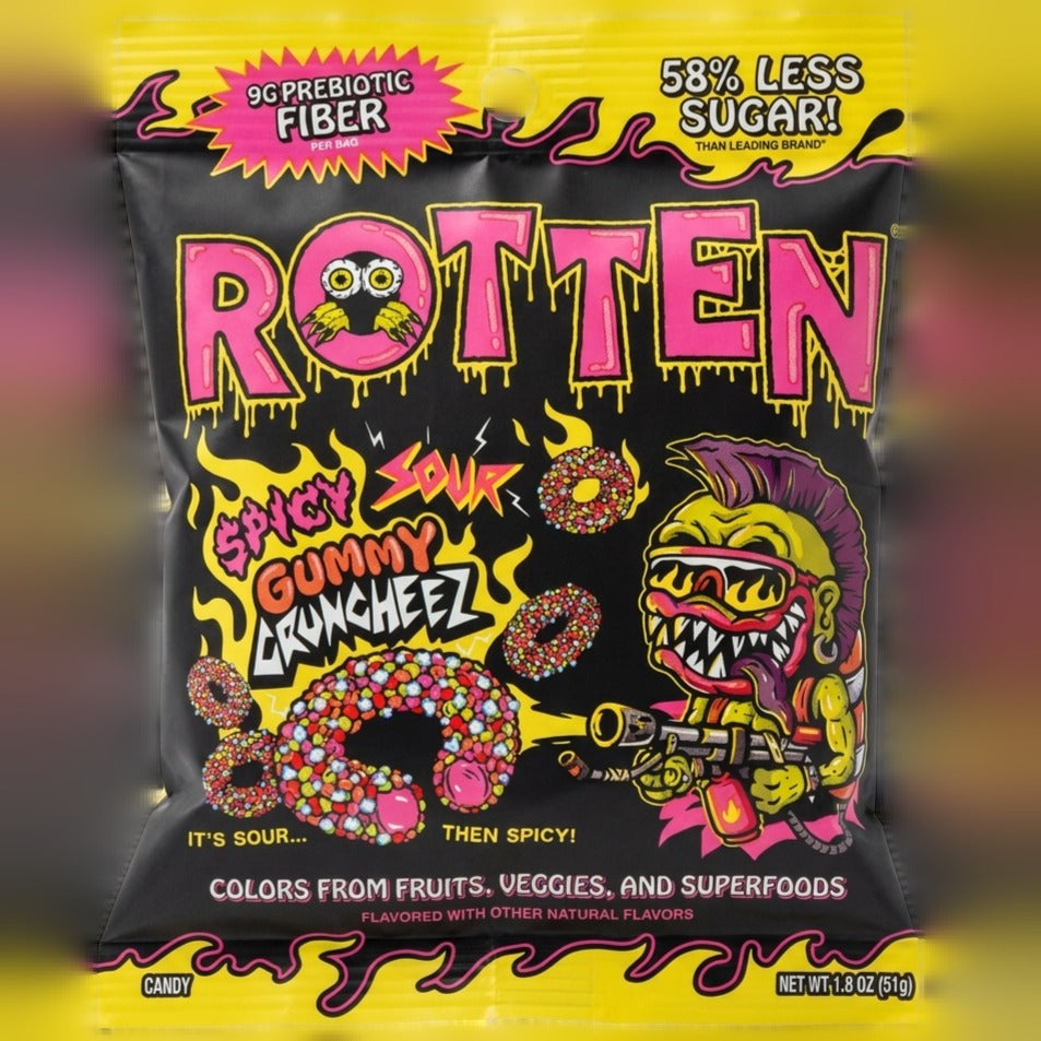 Sour-Spicy Gummy Cruncheez
