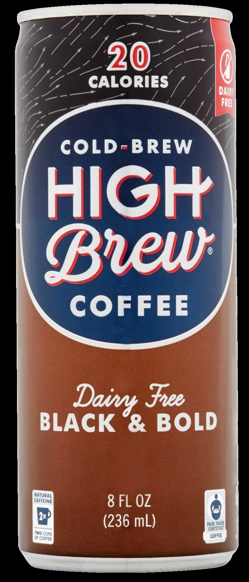 Cold Brew Coffee Dairy Free Black & Bold (12 Pack)