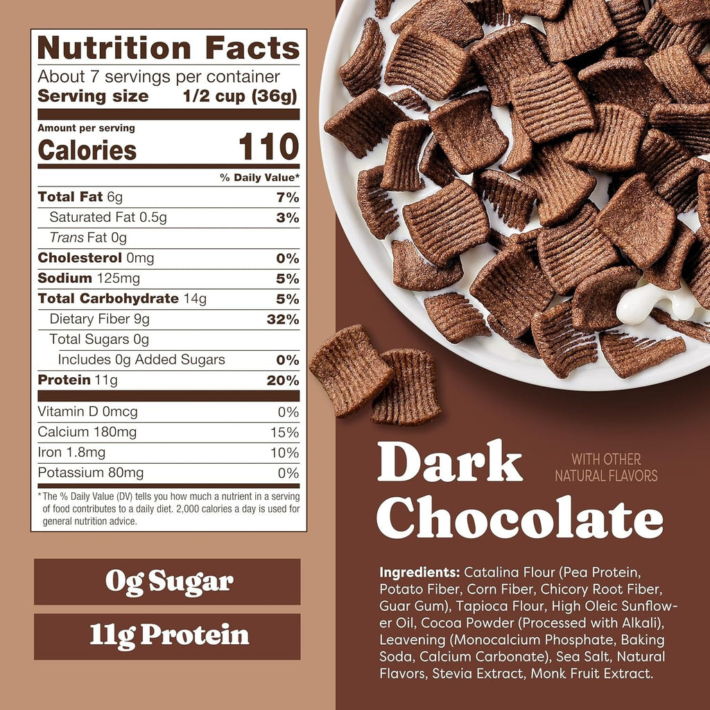 Keto Dark Chocolate Protein Cereal