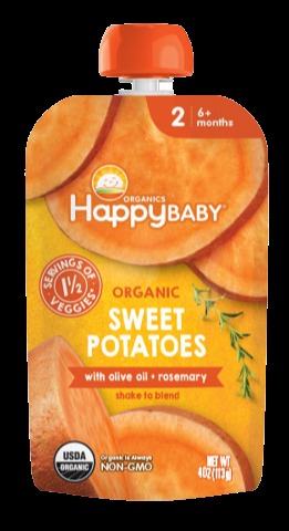 Organic Sweet Potato With Olive Oil Stage 2 Baby Food