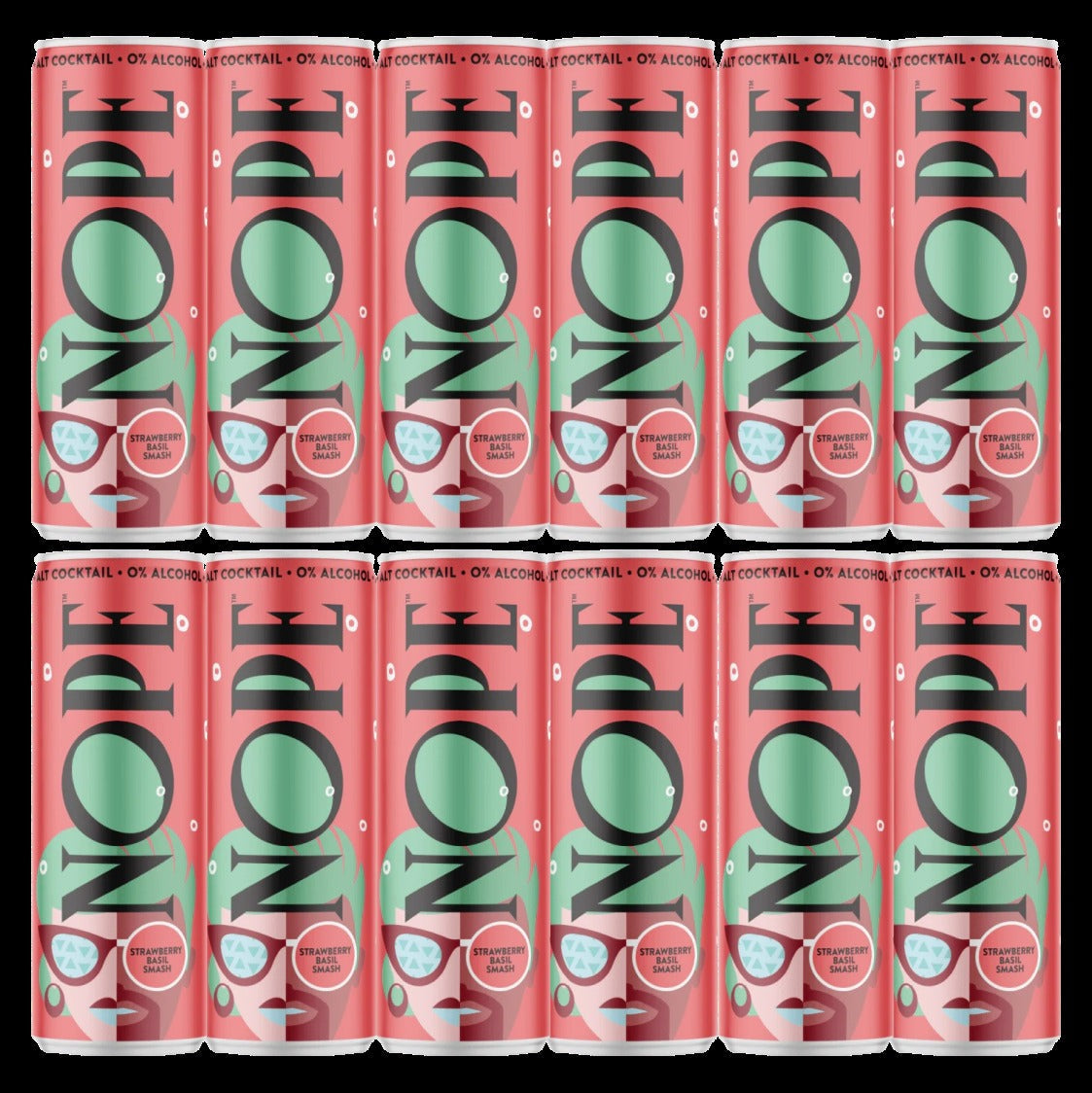 Strawberry Basil Smash (12 Pack)