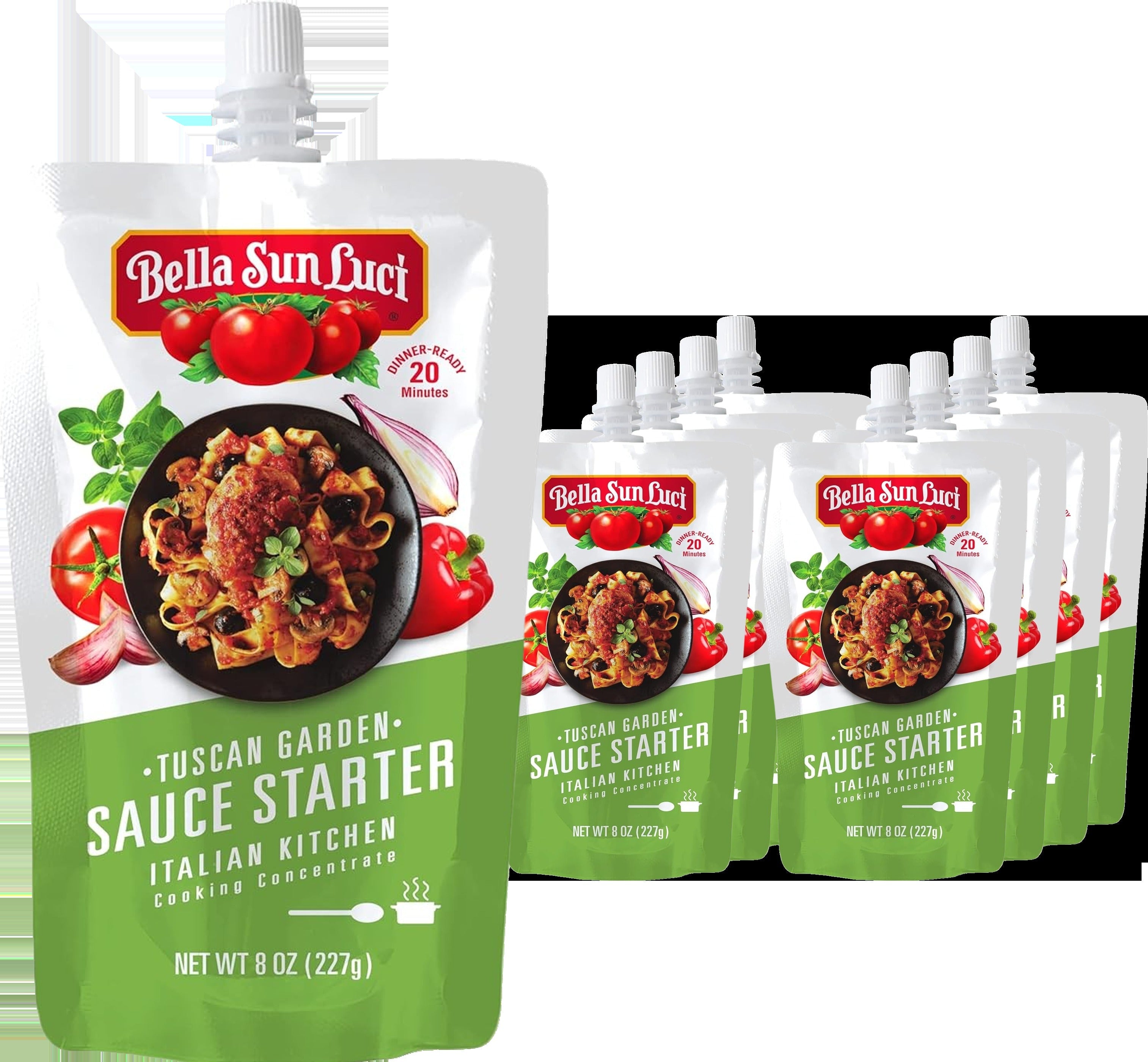 Tuscan Garden Sauce Starter (8 Pack)