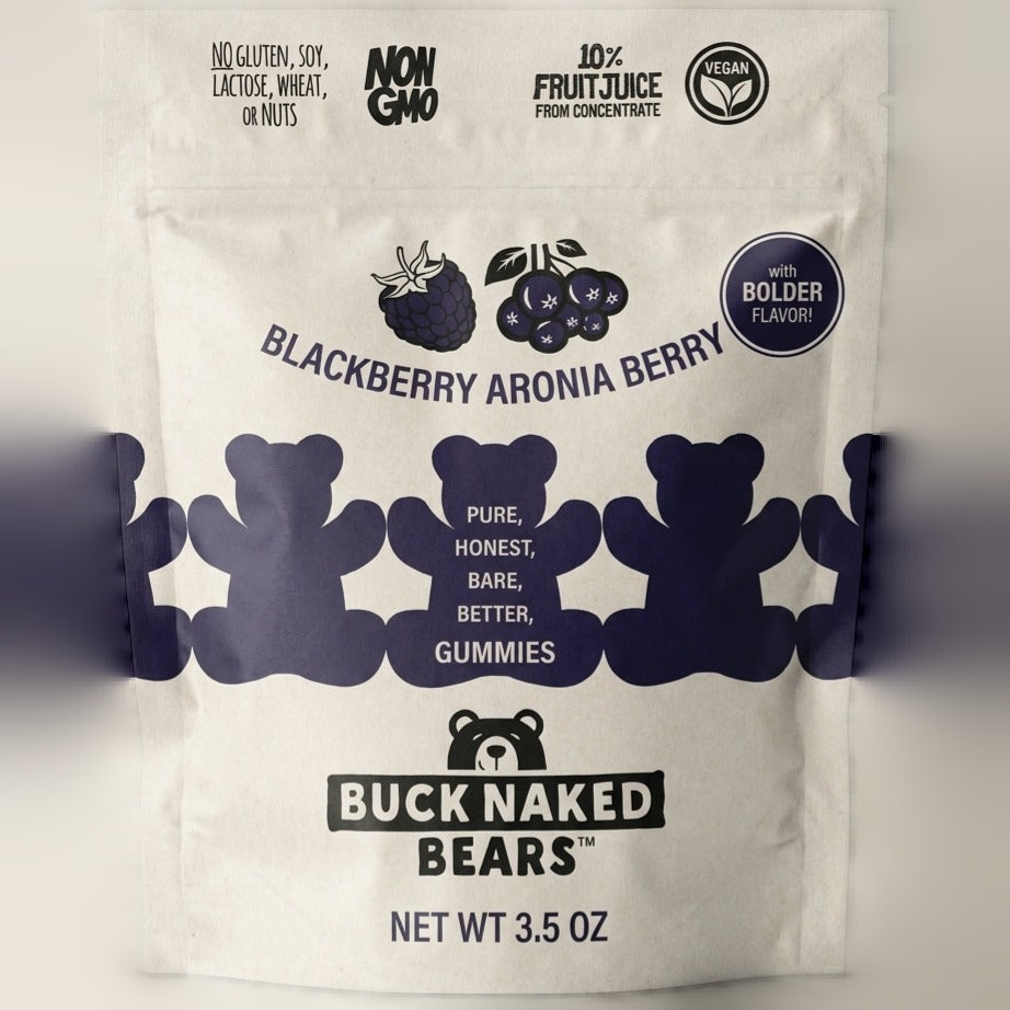 Blackberry and Aronia Berry Gummy Bears