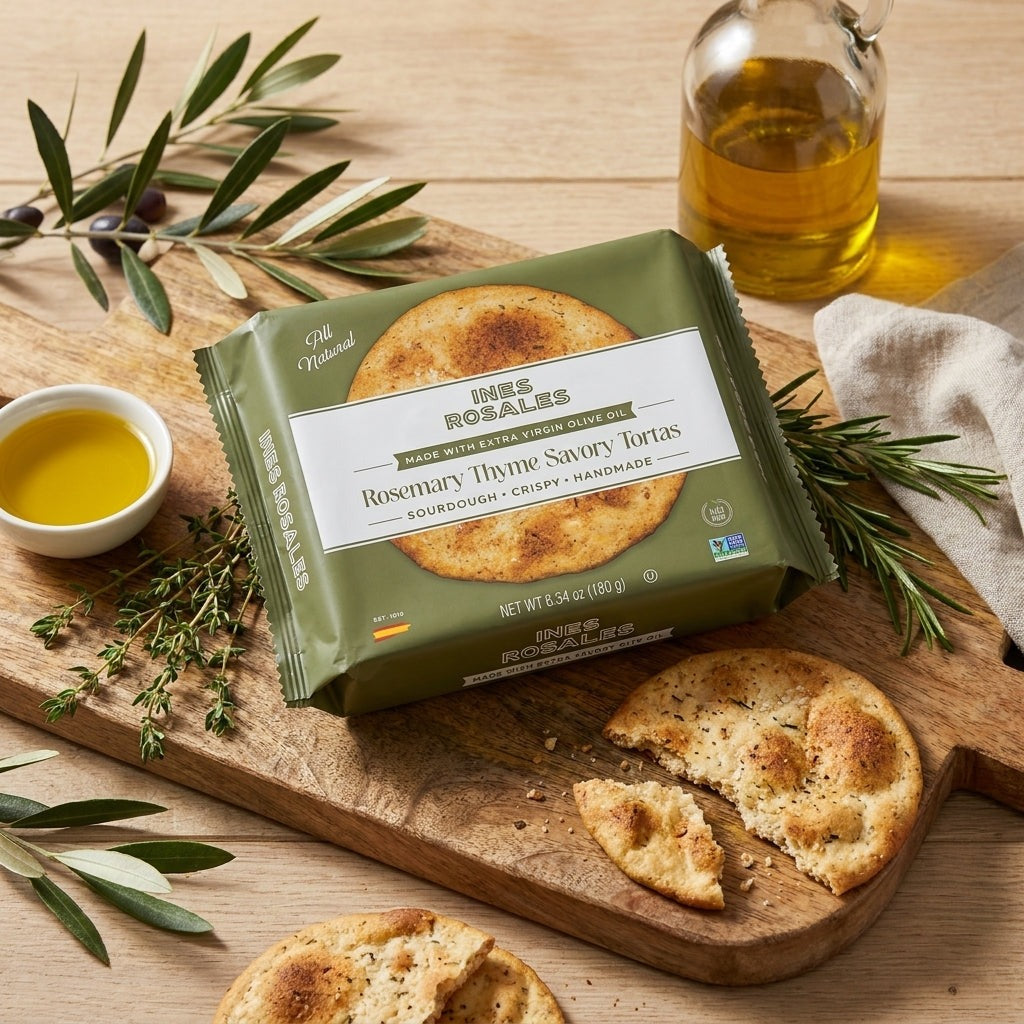 Rosemary And Thyme Savory Olive Oil Tortas