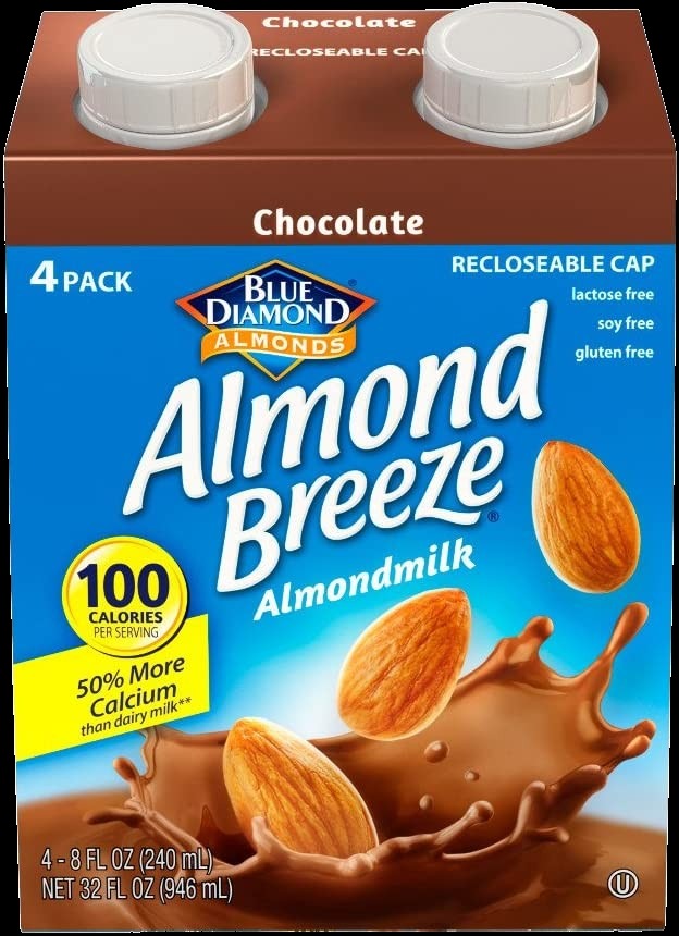 Almond Breeze Chocolate Almond Milk (4 Pack)