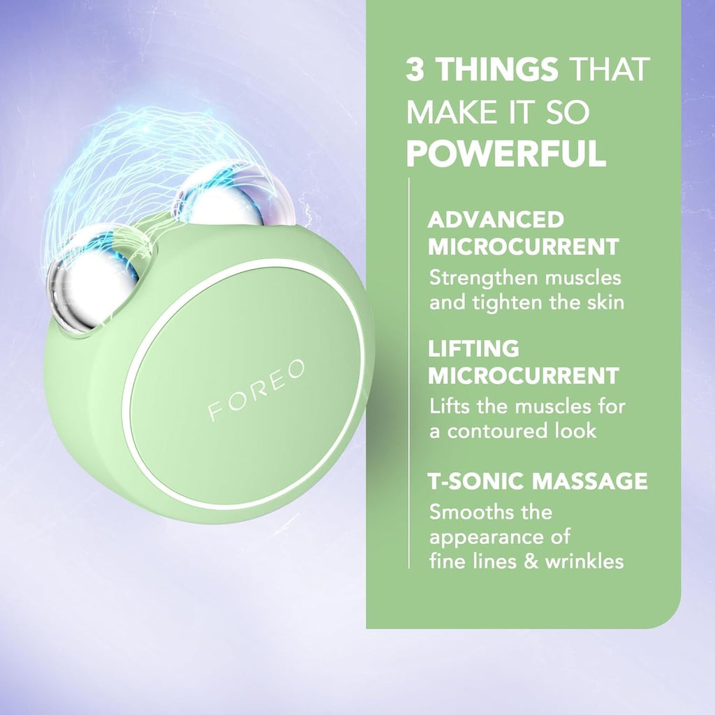 Bear 2 Go Microcurrent Facial Device - Pistachio