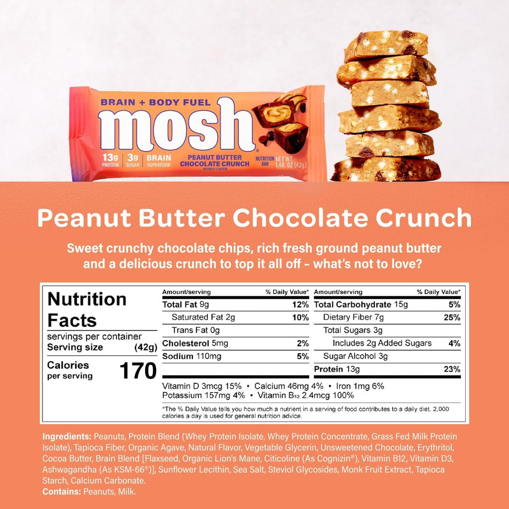 Peanut Butter Chocolate Crunch Bar (12 CT)