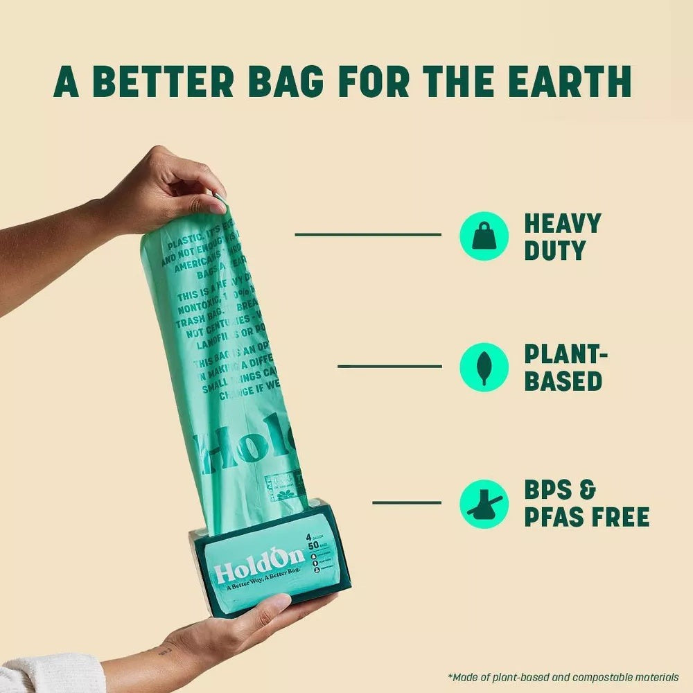 Compostable Small Space 4 Gal Trash Bags (30 CT)