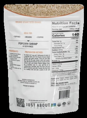 Organic & Gluten Free Sesame Seeds Crumbs