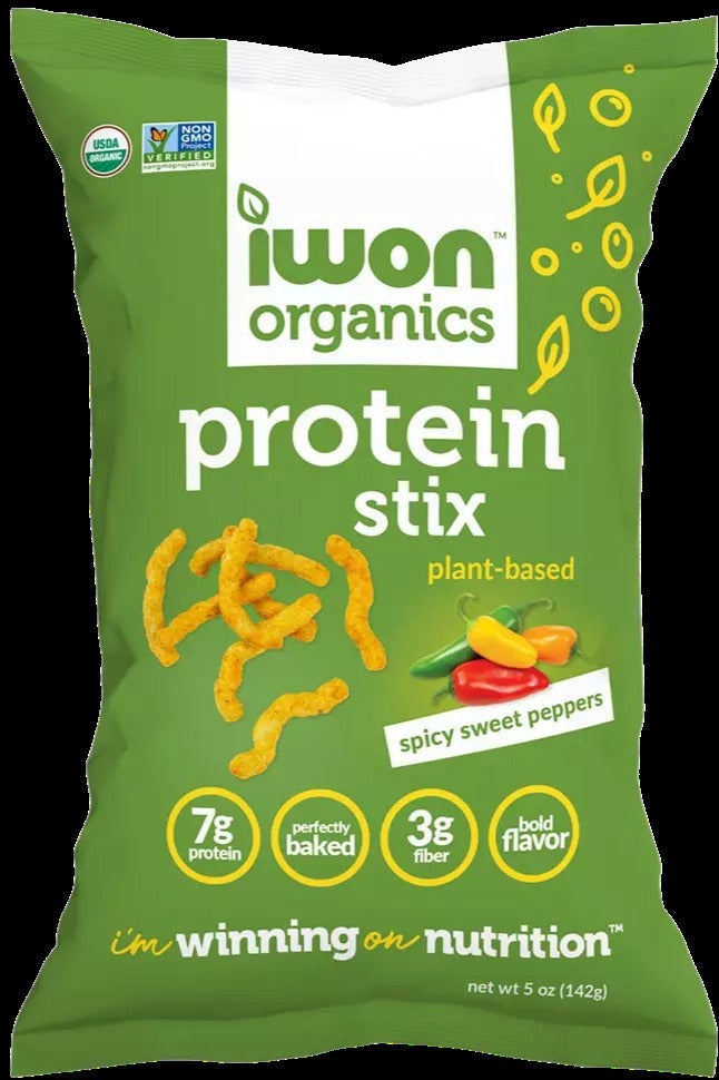Organic Spicy Sweet Pepper Protein Stix