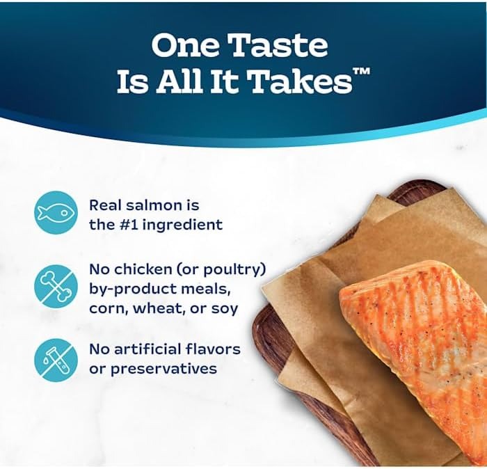 Tastefuls Salmon Entree Wet Cat Food (12 Pack)