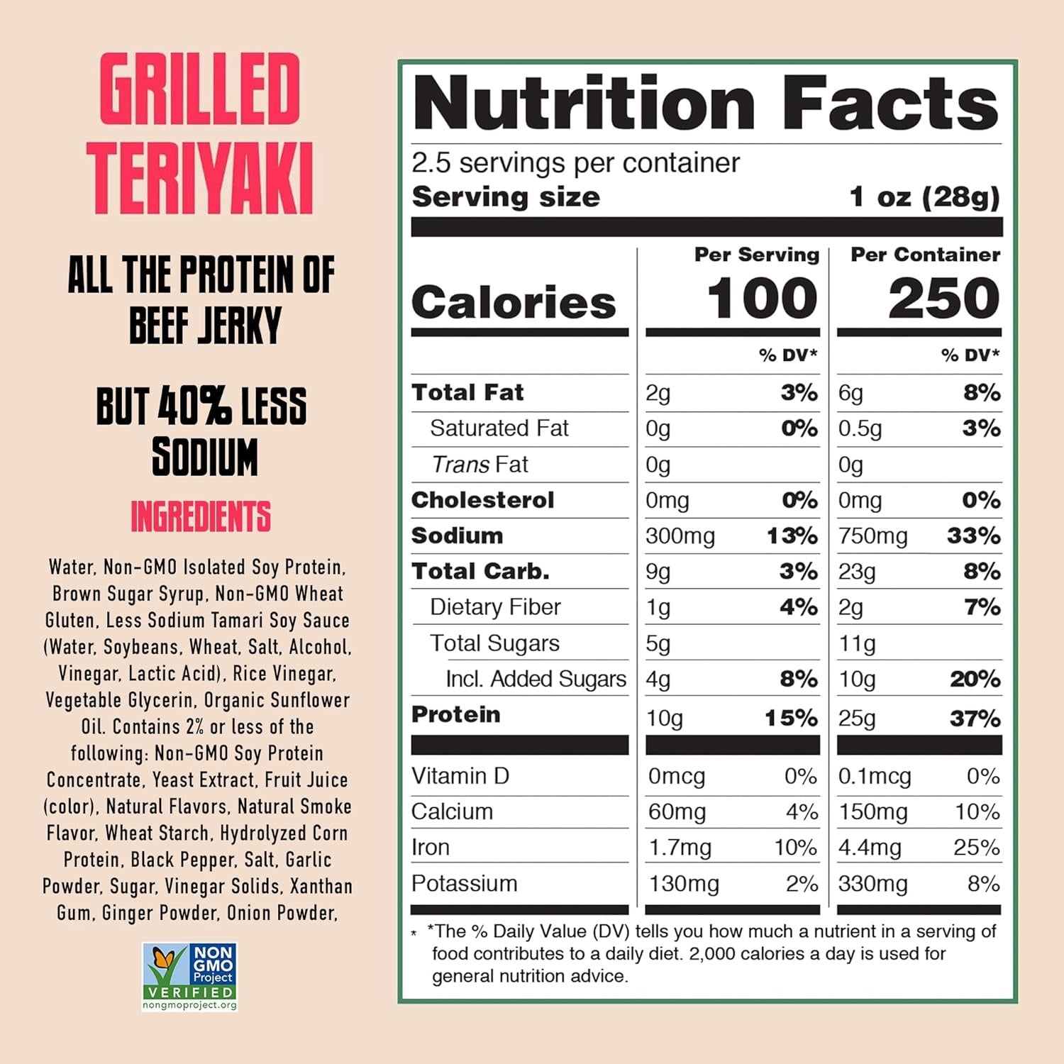 Grilled Teriyaki Jerky