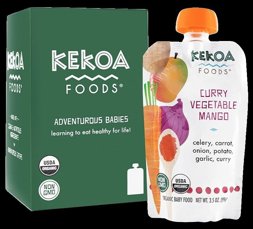 Curry Vegetable Mango Baby Food (6 Pack)