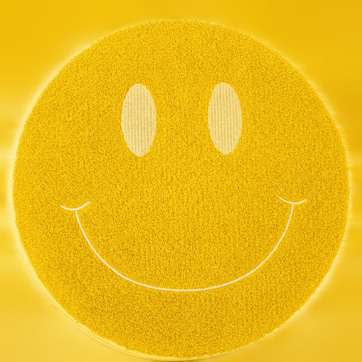 Smiley Icon Backpack - Yellow