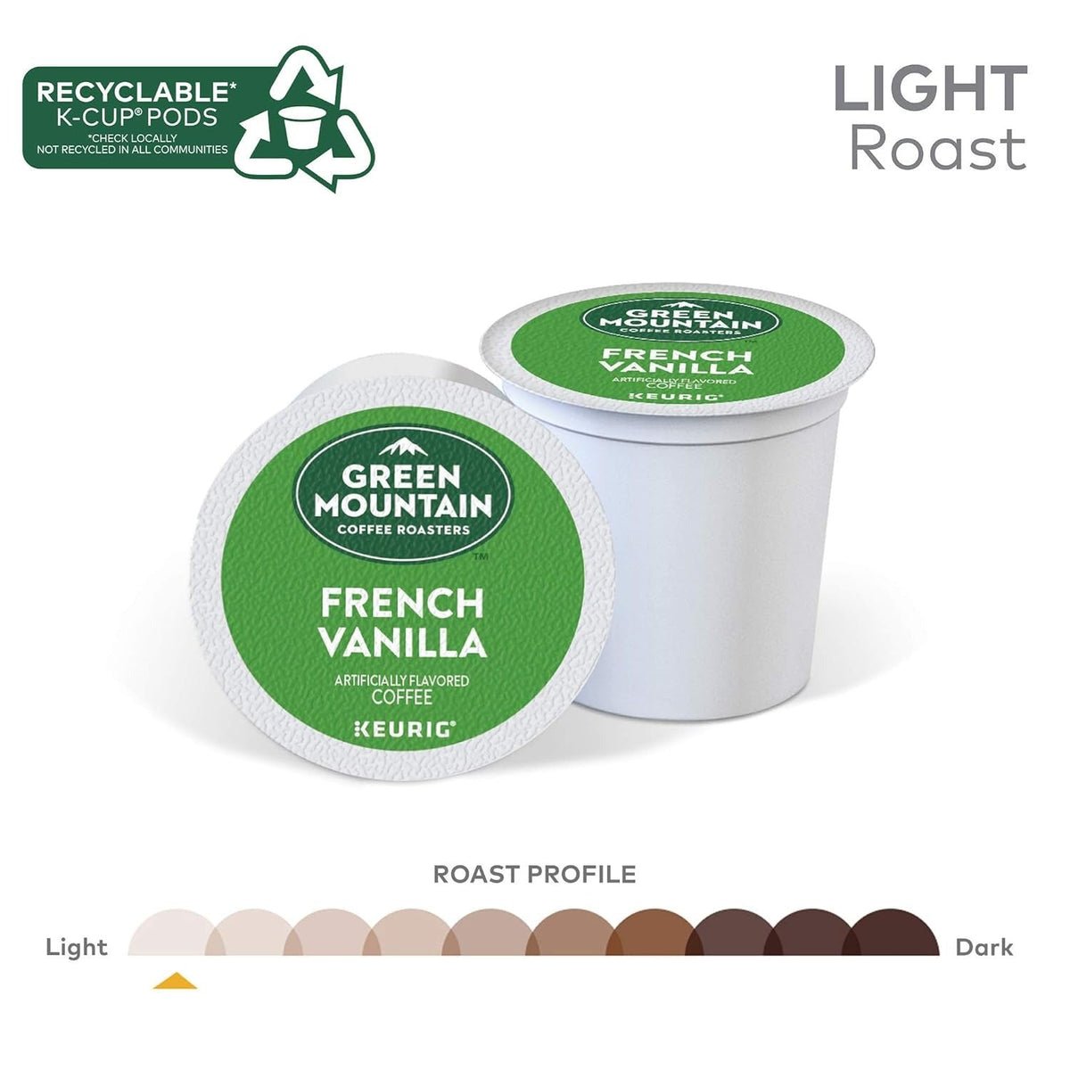 Green Mountain French Vanilla K-Cup Coffee (12 CT)