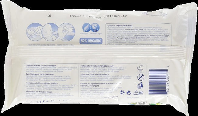 Organic Cotton Baby Wipes