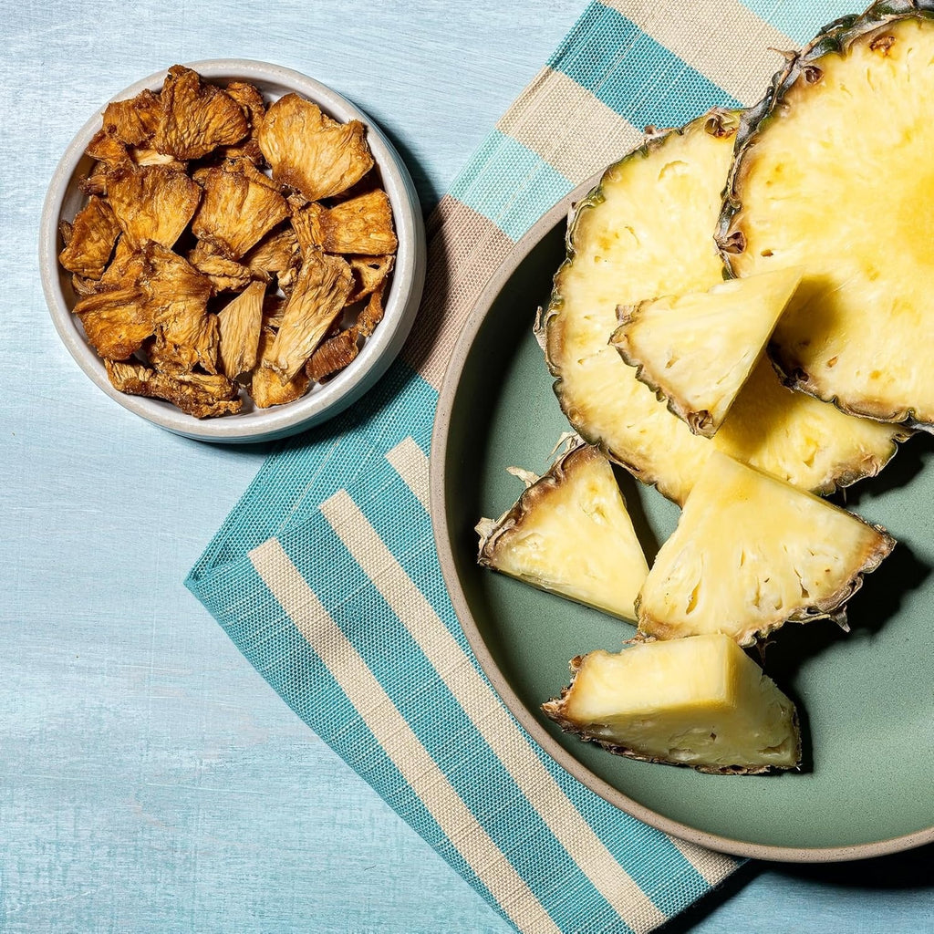Organic Dried Pineapple Pieces