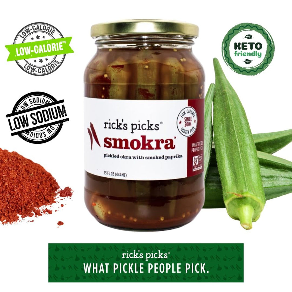 Smokra Pickled Okra