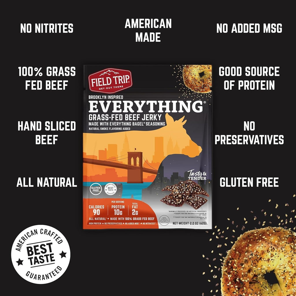 Everything Bagel Beef Jerky