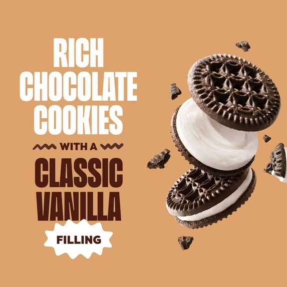 Chocolate Vanilla Creme Sandwich Cookies