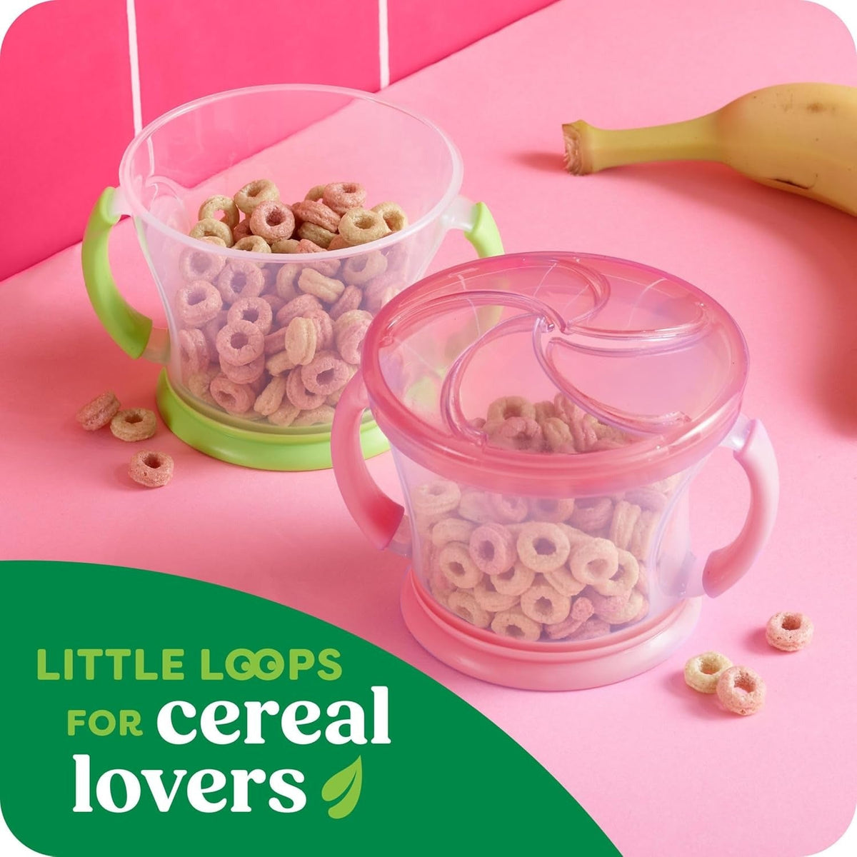 Strawberry Banana Smoothie Cereal