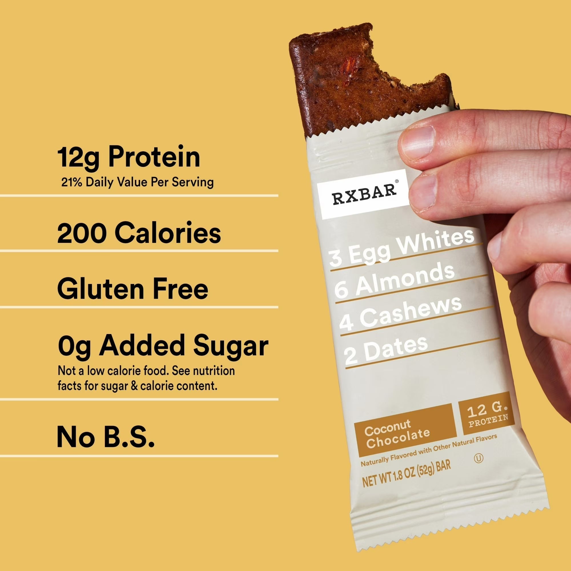 Coconut Chocolate Protein Bar (12 CT)