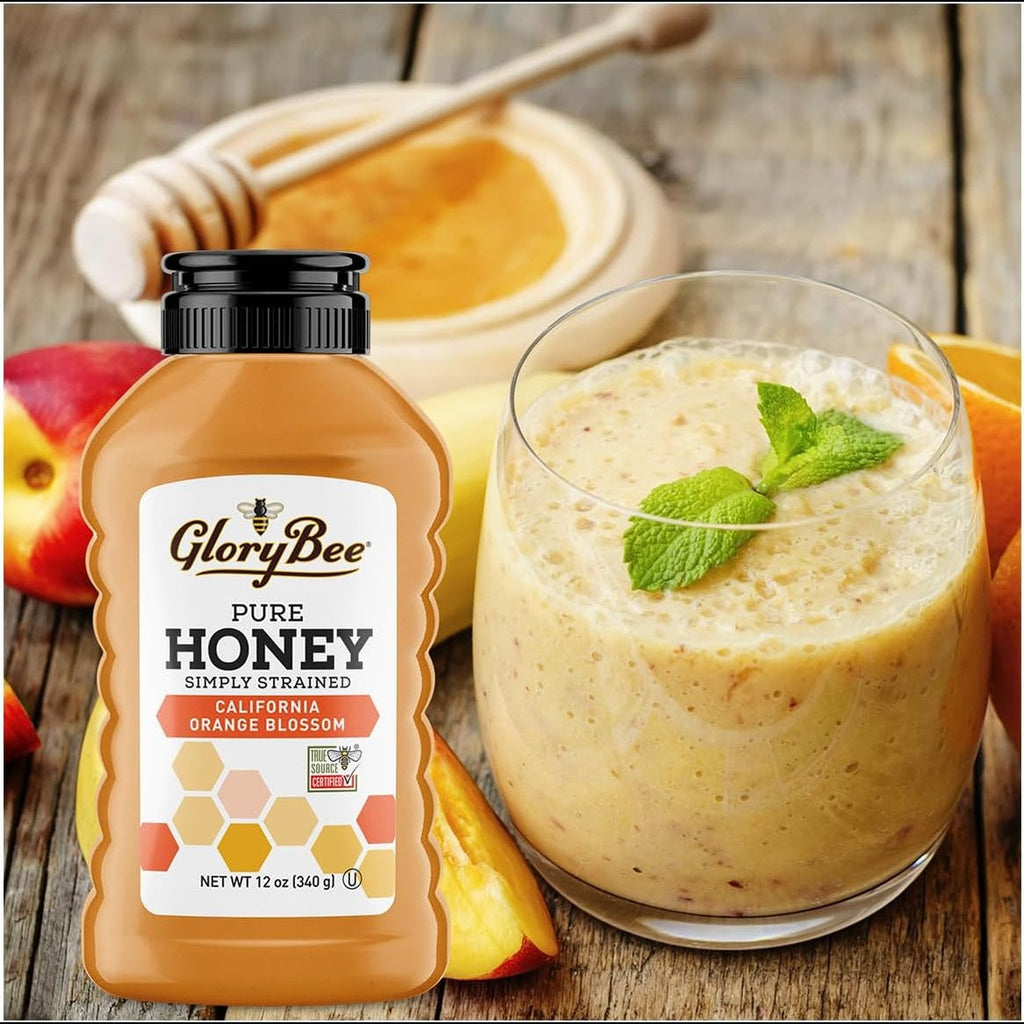 Organic Strained Light Honey