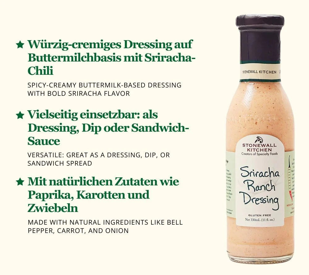 Sriracha Ranch Dressing