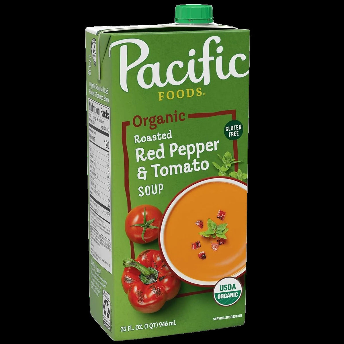 Organic Roasted Red Pepper & Tomato Creamy Soup