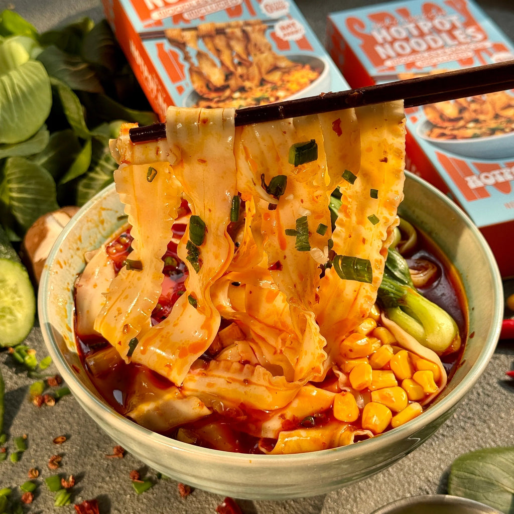 Spicy Hotpot Thick Cut Style Noodles