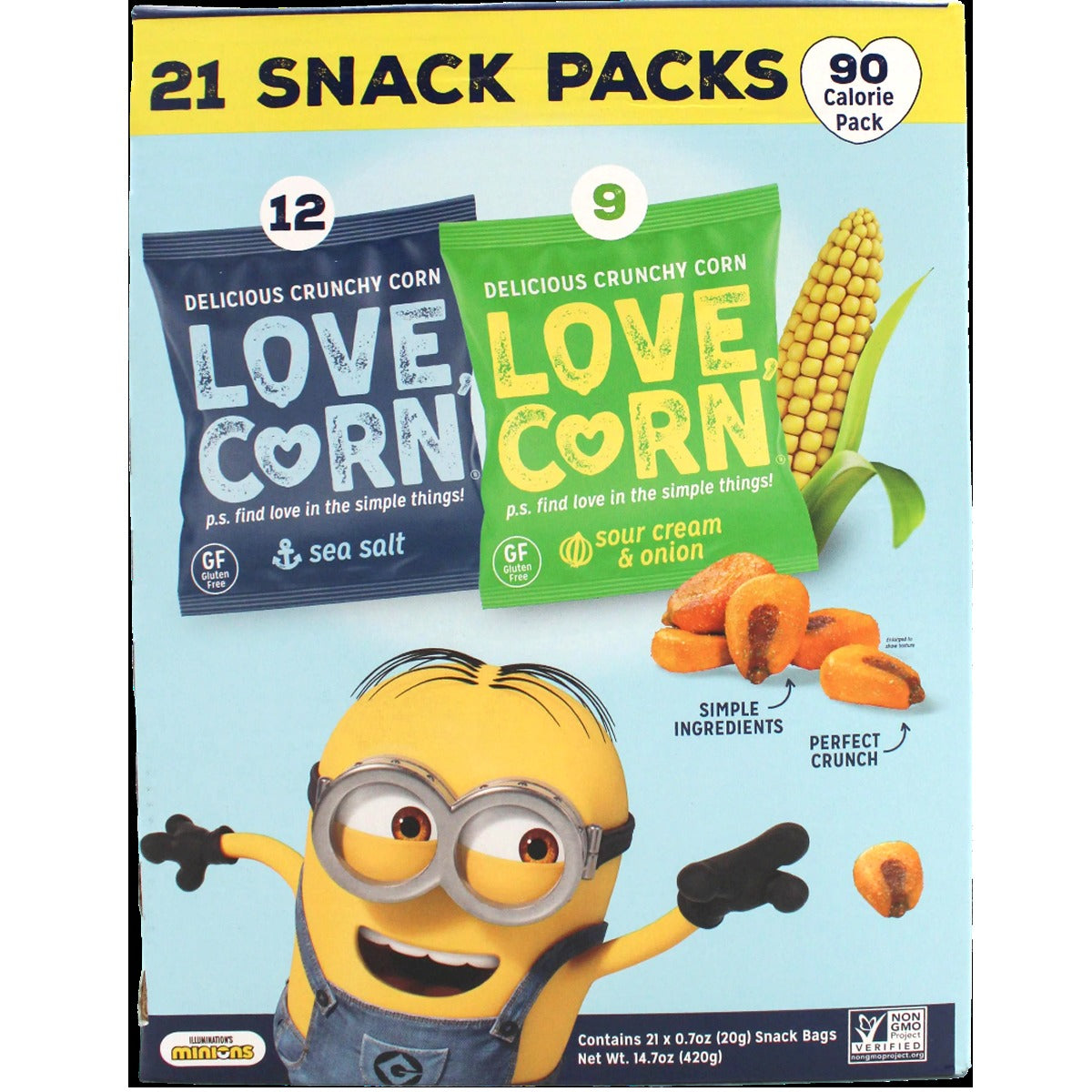 Sea Salt & Sour Cream Onion Variety Pack (21 CT)