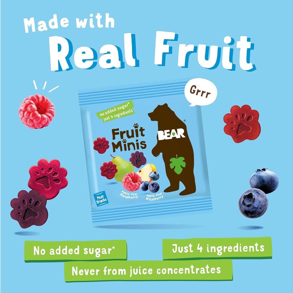 Fruit Minis - Raspberry & Blueberry