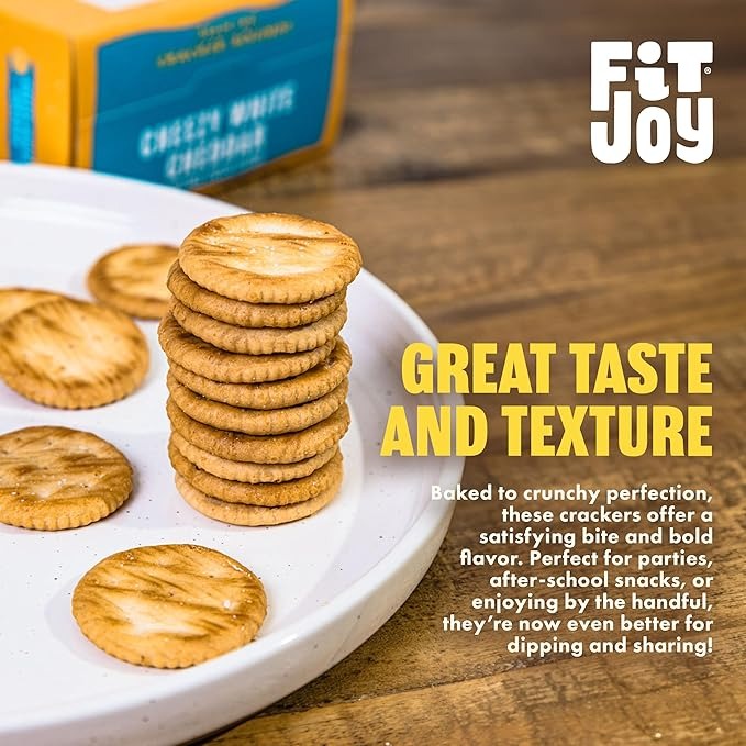 Cheezy White Cheddar Crackers
