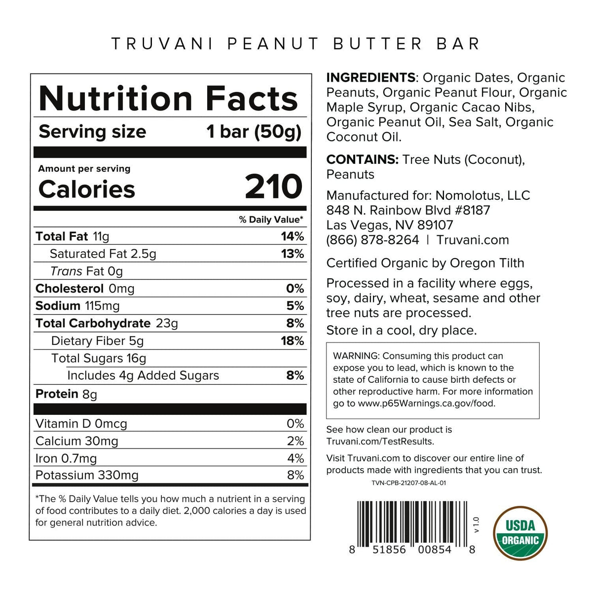 The Only Bar - Peanut Butter Snack Bar (12 CT)