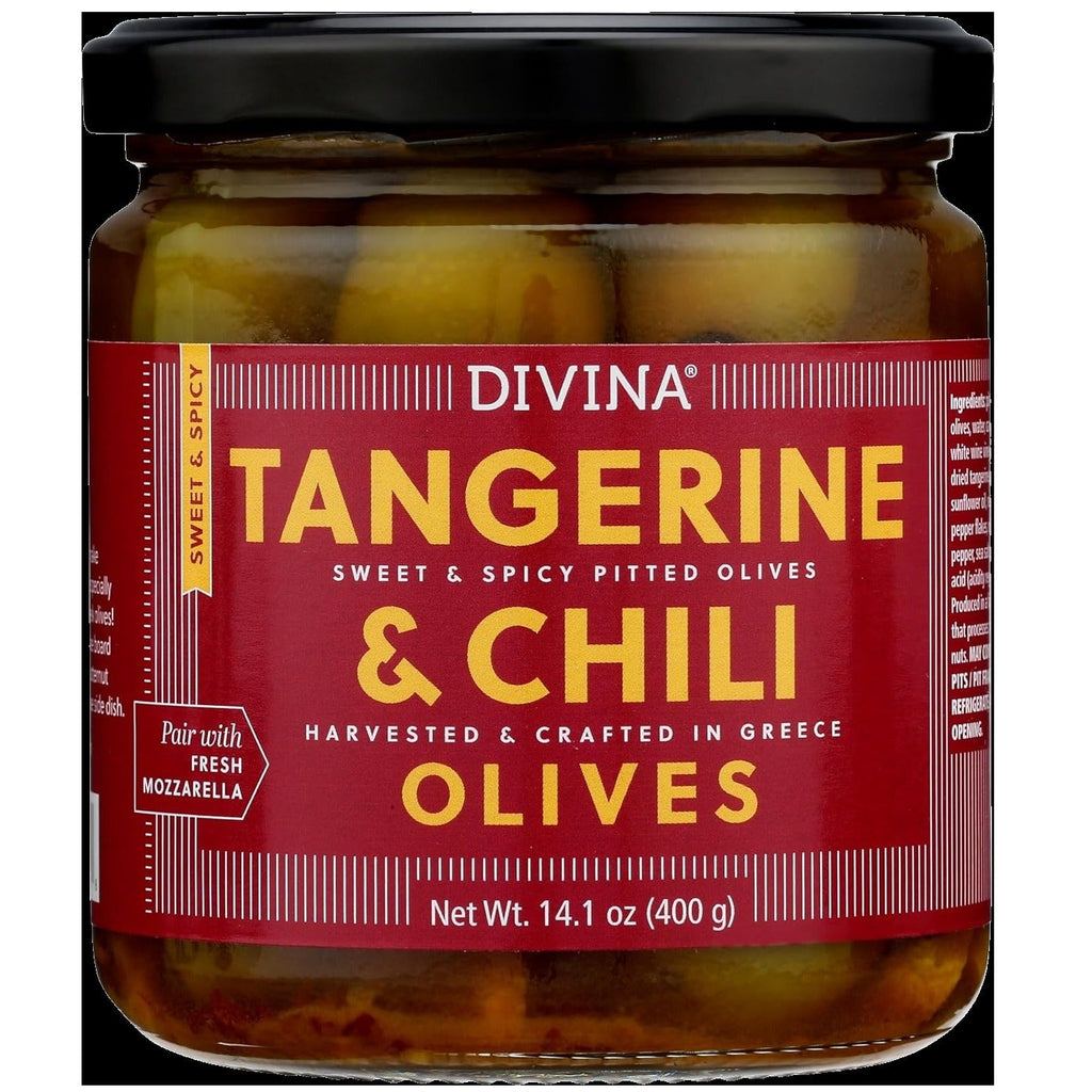 Olives With Tangerine & Chili