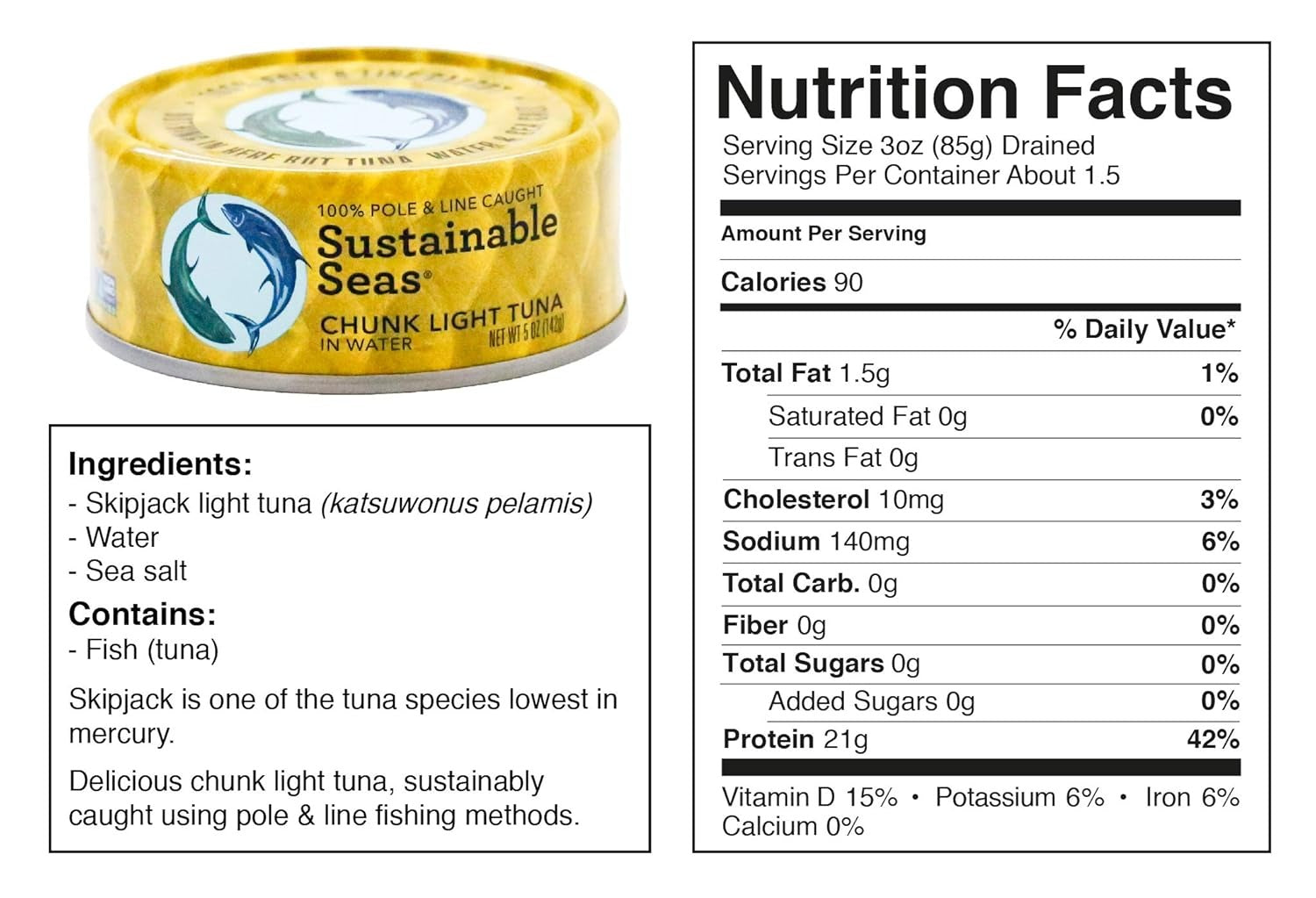 Chunk Light Tuna - In Water (12 Pack)