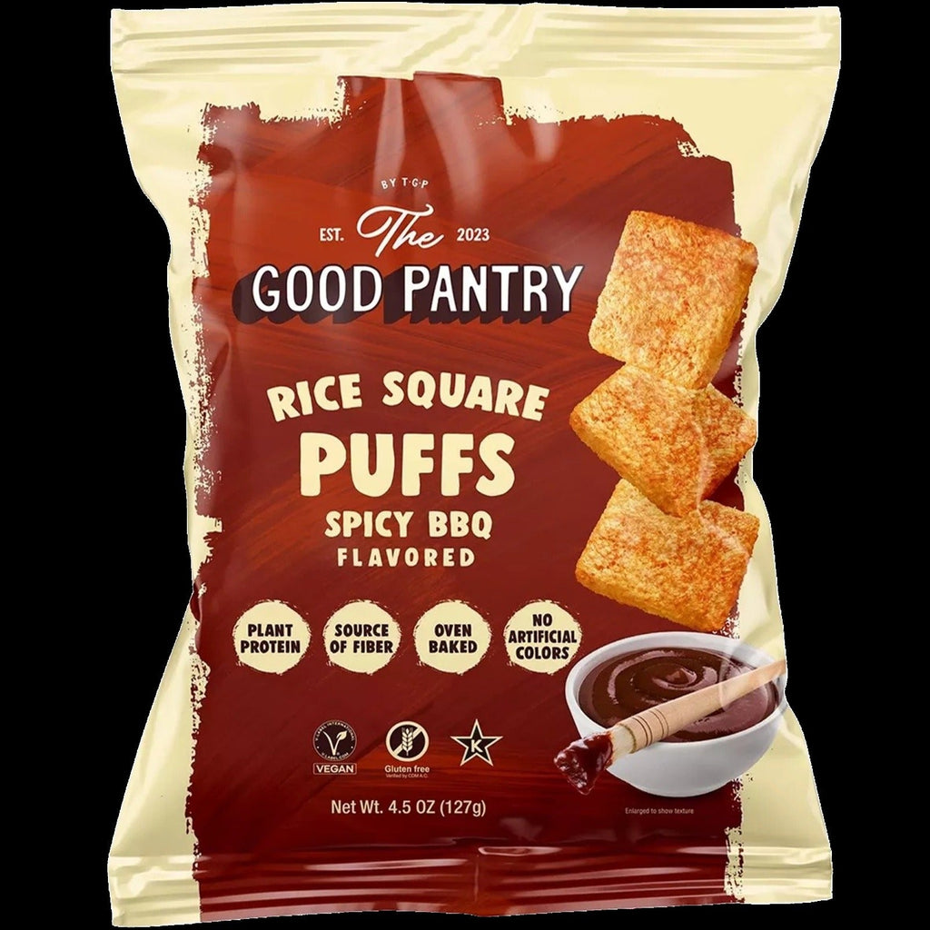 Rice Square Puffs - Spicy BBQ