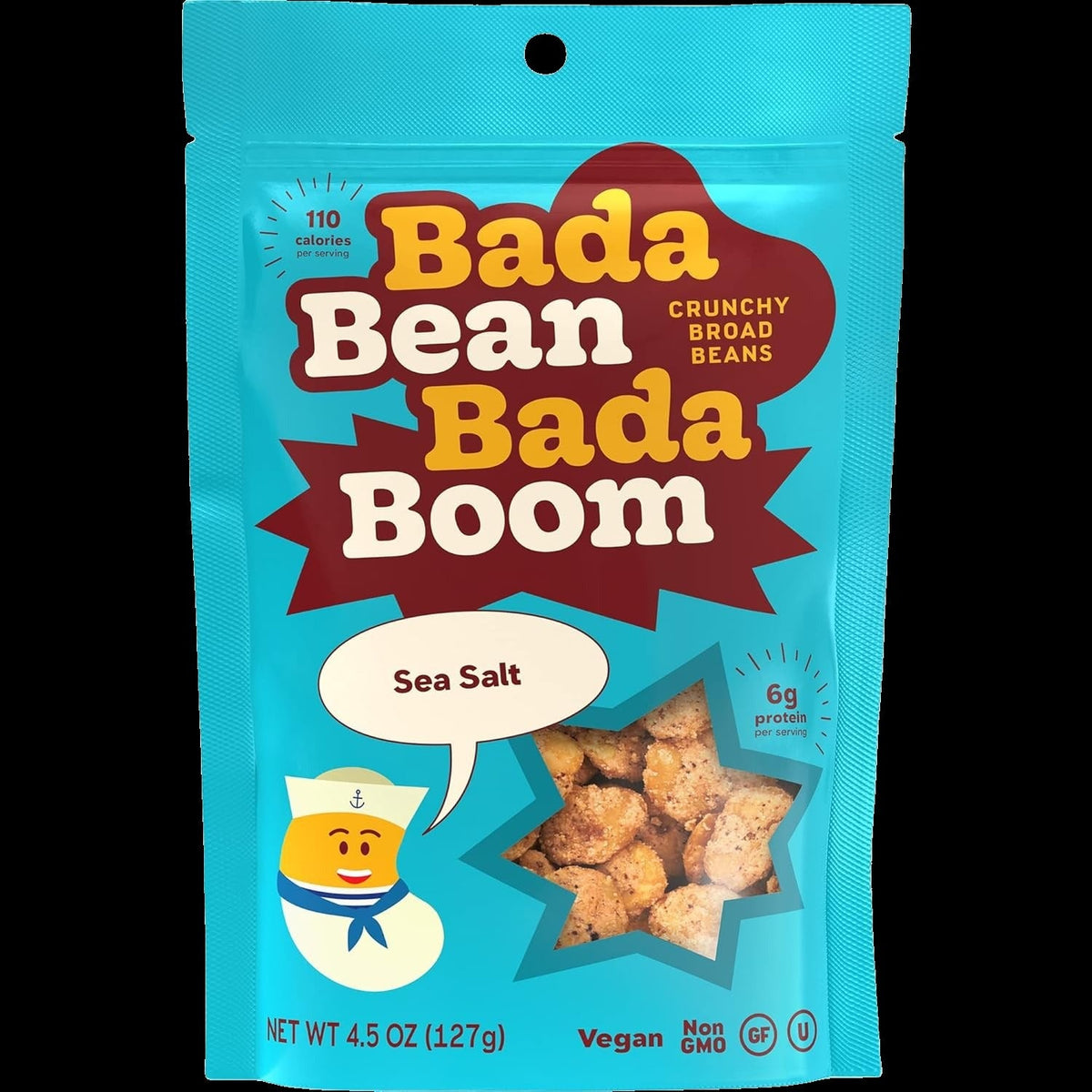 Sea Salt Crunchy Broad Beans (6 Pack)
