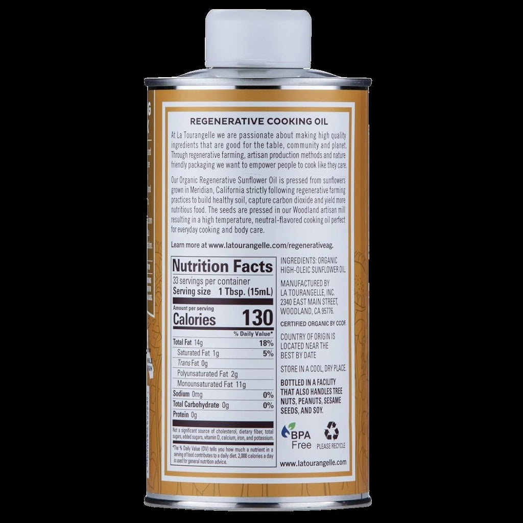 Organic Sunflower Oil
