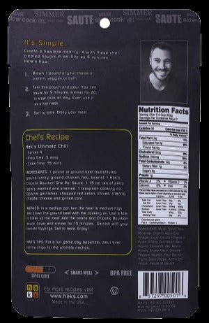 Chipotle Bourbon Cooking Sauce Pouch