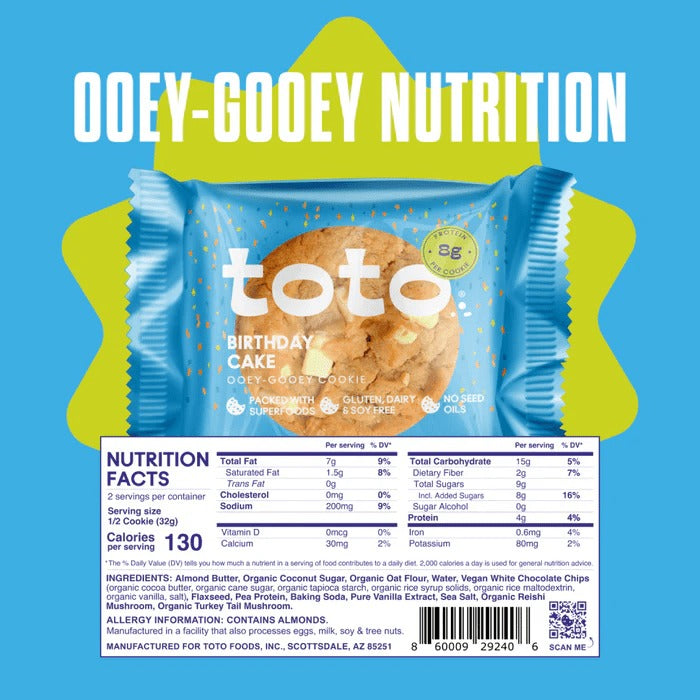 Birthday Cake Cookie (10 Pack)