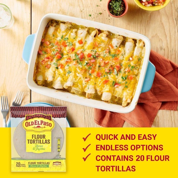 Flour Tortillas Family Size (20 CT)