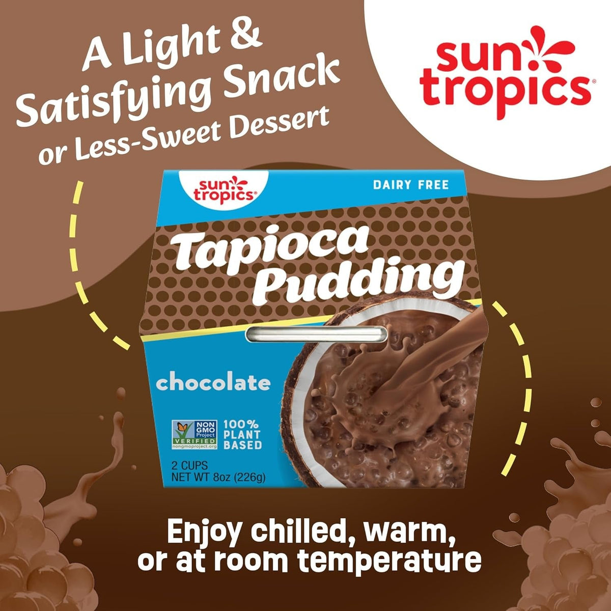 Chocolate Tapioca Pudding (2 CT)