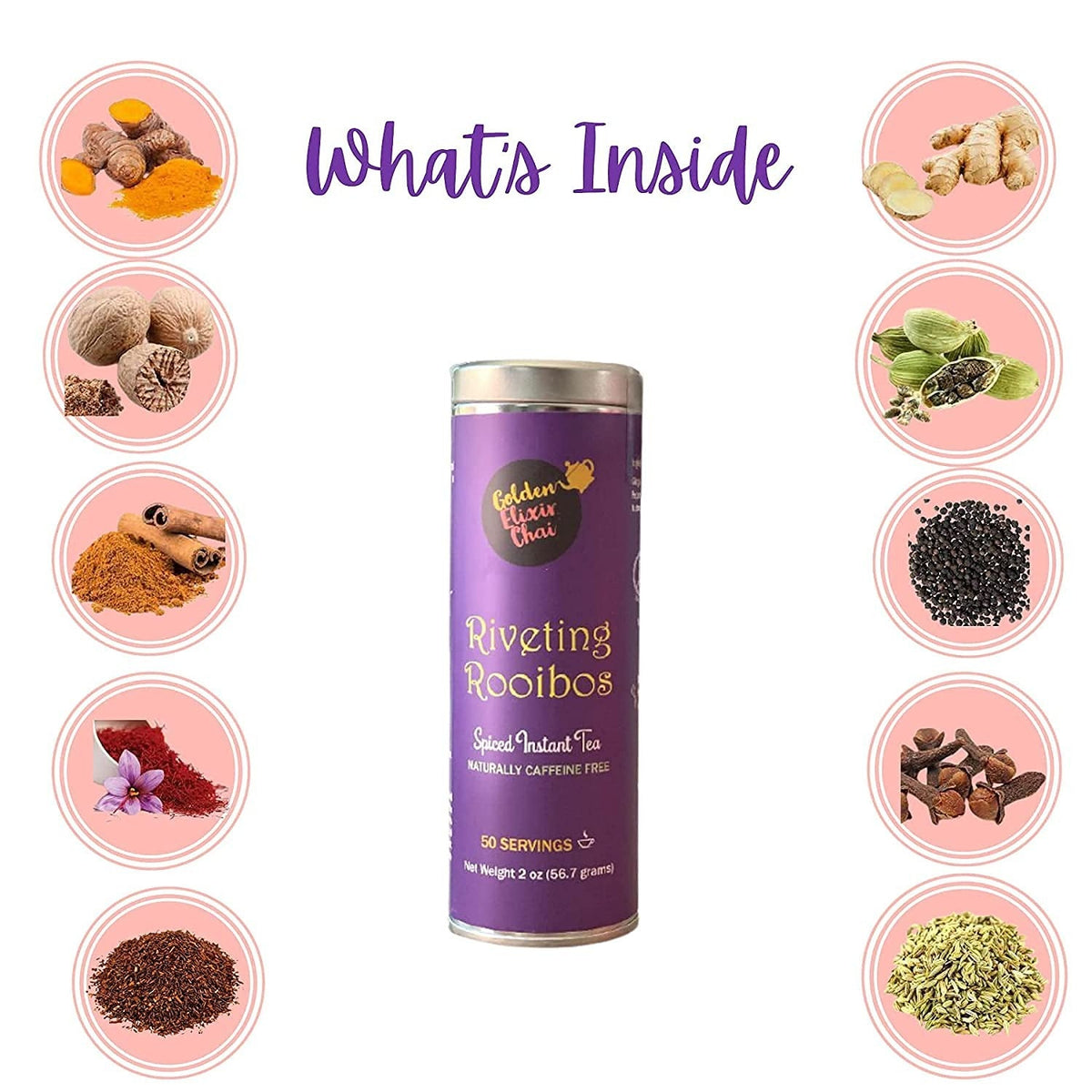 Riveting Rooibos Spiced Instant Tea