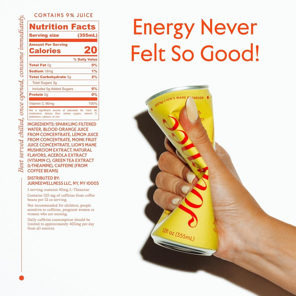 Soleil Citrus Energy Drink (12 Pack)